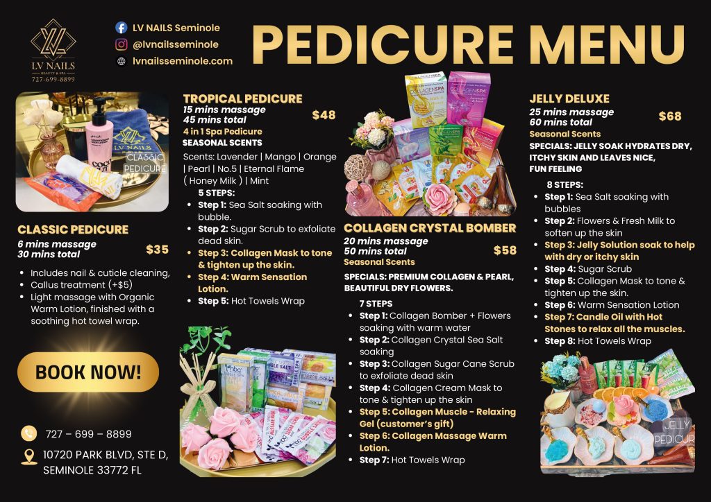 Menu Pedicure Lv Nails Page 0001